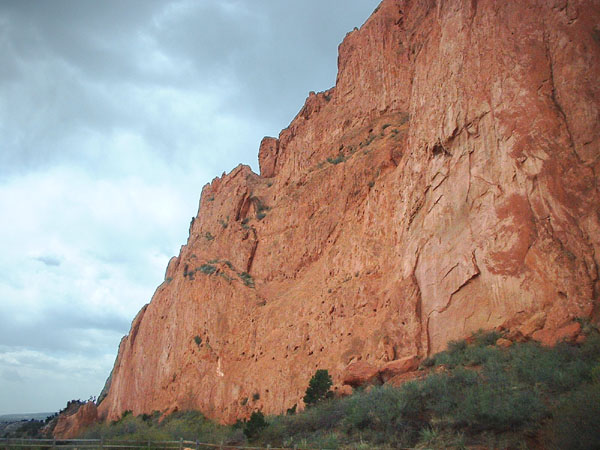 A steep rock face- and a mecca for some rock climbers.jpg 86.2K